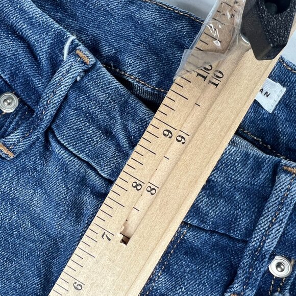 Good American Jeans Women's Measured 25x26 Good Legs Cigarette Blue Denim Tag 24 - Picture 15 of 16